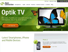 Tablet Screenshot of openconnection.com