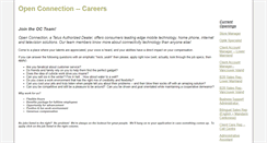 Desktop Screenshot of jobs.openconnection.com