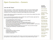 Tablet Screenshot of jobs.openconnection.com
